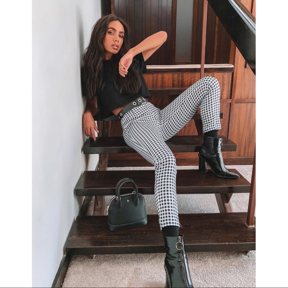 Princess Polly iggy gingham pants